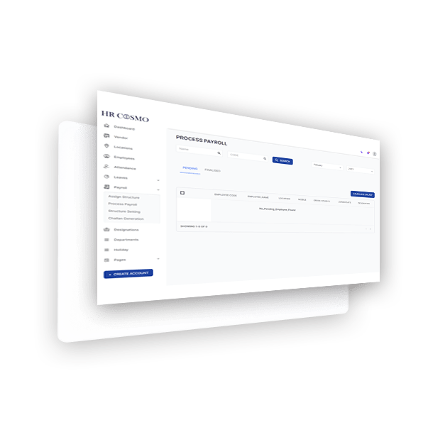 Employee Digital Record UI
