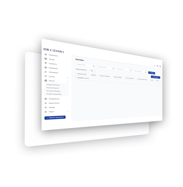 Employee Digital Record UI